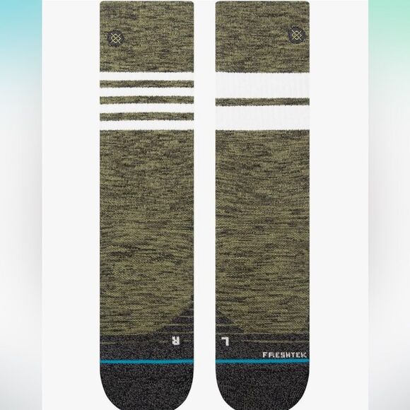 STANCE UNISEX PERFORMANCE HIKE MID CUSHION MERINO WOOL BLEND CREW HEIGHT NWT - Picture 2 of 4